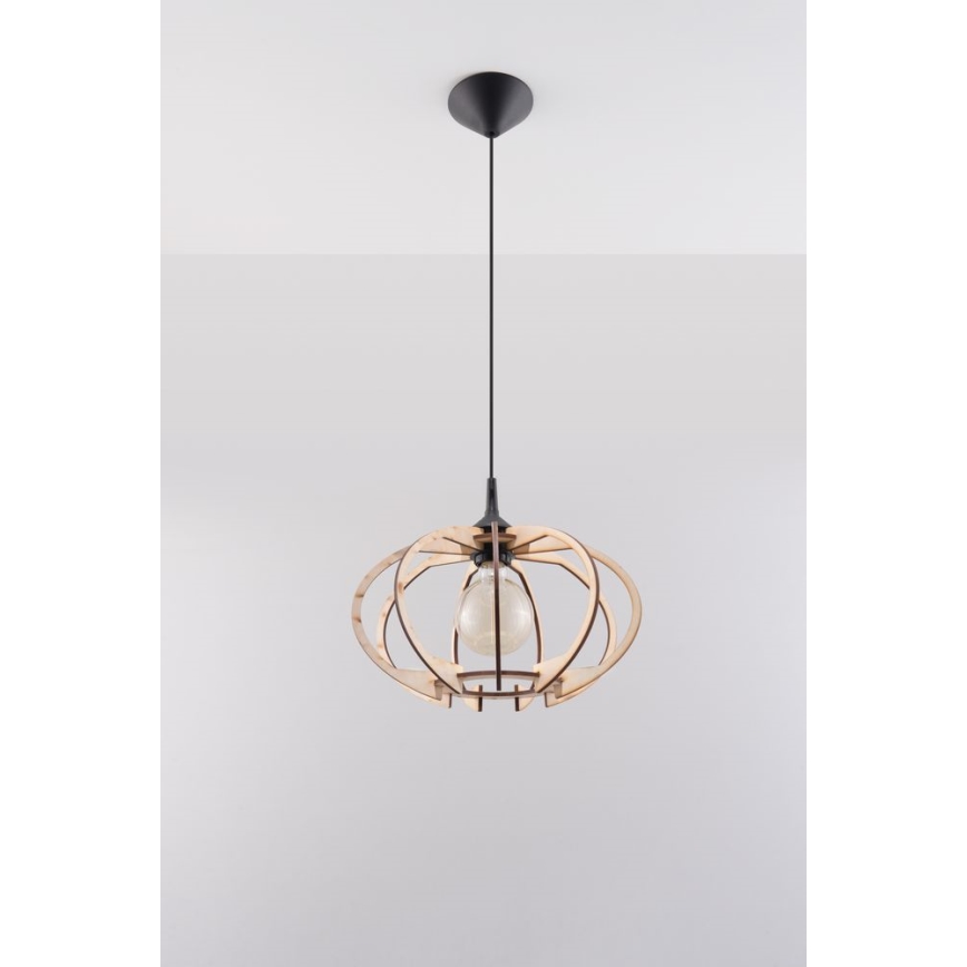 Chandelier on a string MANDELINO 1xE27/60W/230V
