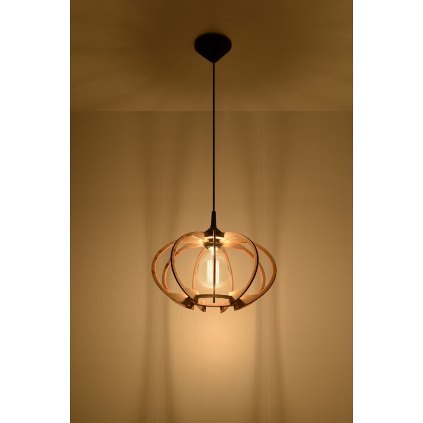Chandelier on a string MANDELINO 1xE27/60W/230V