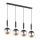 Chandelier on a string MARAKAS 4xE14/40W/230V