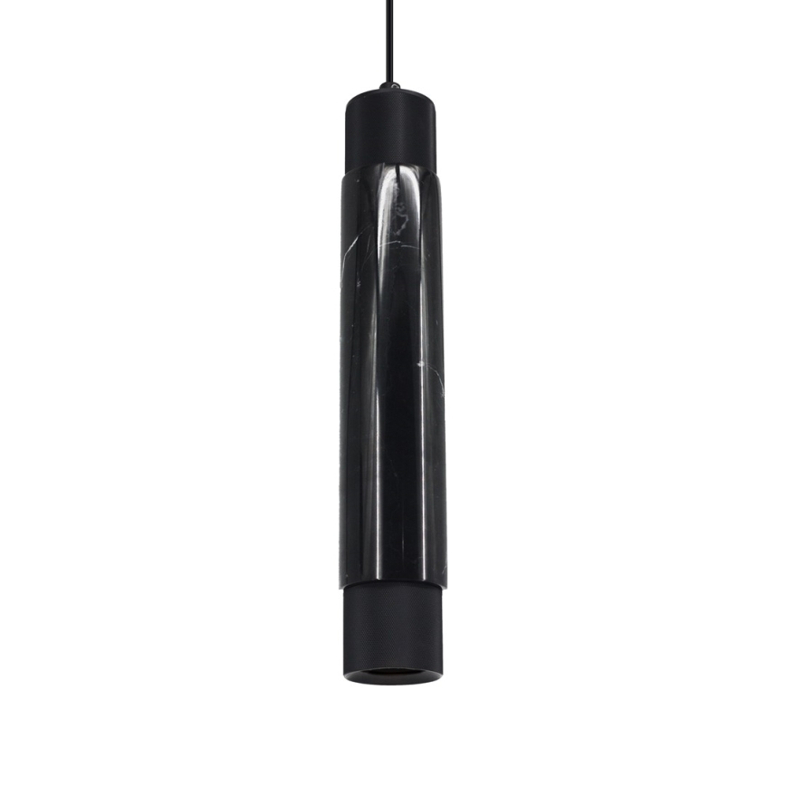 Chandelier on a string MARBLE 1xGU10/8W/230V black