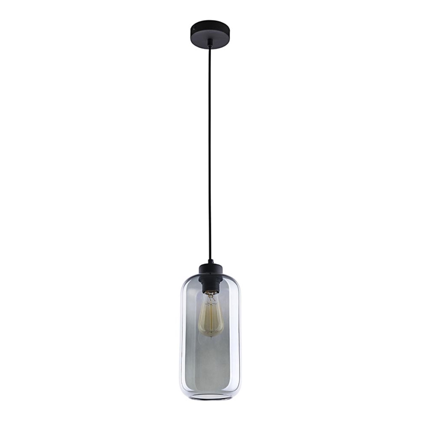 Chandelier on a string MARCO 1xE27/60W/230V black