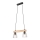 Chandelier on a string MARGIT 2xE27/60W/230V beech
