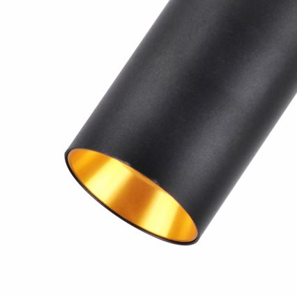 Chandelier on a string MARIBEL 4xGU10/10W/230V black