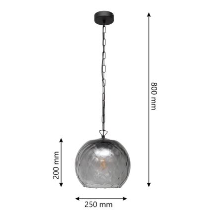 Chandelier on a string MARILLA 1xE27/15W/230V