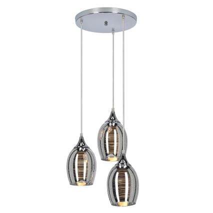 Chandelier on a string MARINA 3xE27/60W/230V