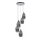 Chandelier on a string MARINA 5xE27/60W/230V