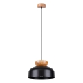 Chandelier on a string MARION 1xE27/15W/230V d. 29,5 cm black