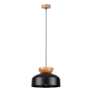 Chandelier on a string MARION 1xE27/15W/230V d. 29,5 cm black