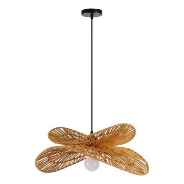 Chandelier on a string MARIPOSA 1xE27/40W/230V d. 50 cm jute