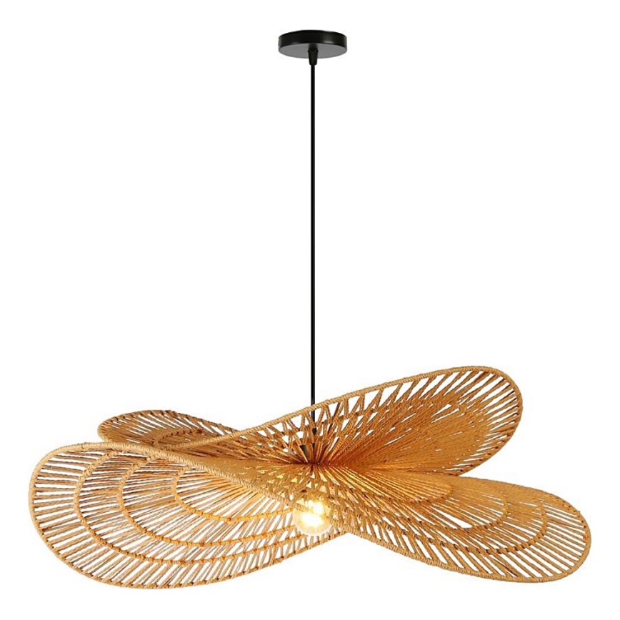 Chandelier on a string MARIPOSA 1xE27/40W/230V d. 80 cm jute