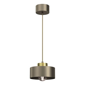 Chandelier on a string MARTI 1xE27/15W/230V brass/gold