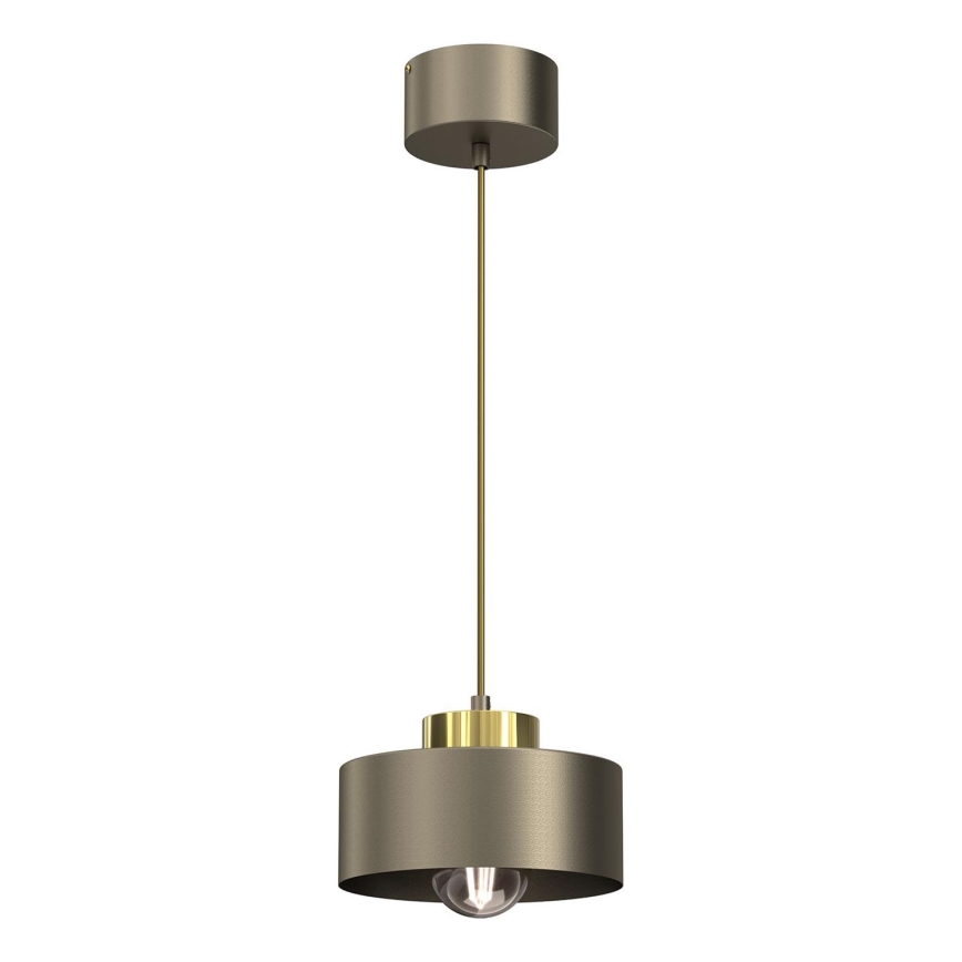 Chandelier on a string MARTI 1xE27/15W/230V brass/gold