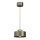 Chandelier on a string MARTI 1xE27/15W/230V brass/gold