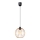 Chandelier on a string MATT 1xE27/60W/230V black/copper