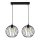 Chandelier on a string MATT 2xE27/60W/230V