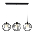 Chandelier on a string MATT 3xE27/60W/230V