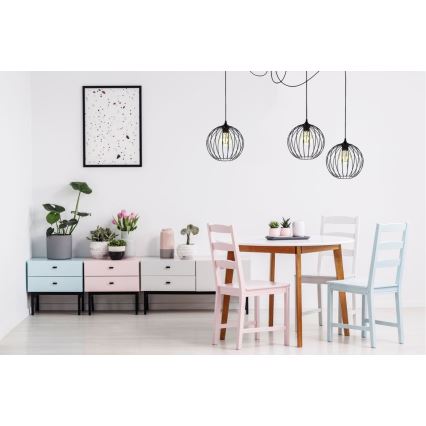 Chandelier on a string MATT 3xE27/60W/230V spider