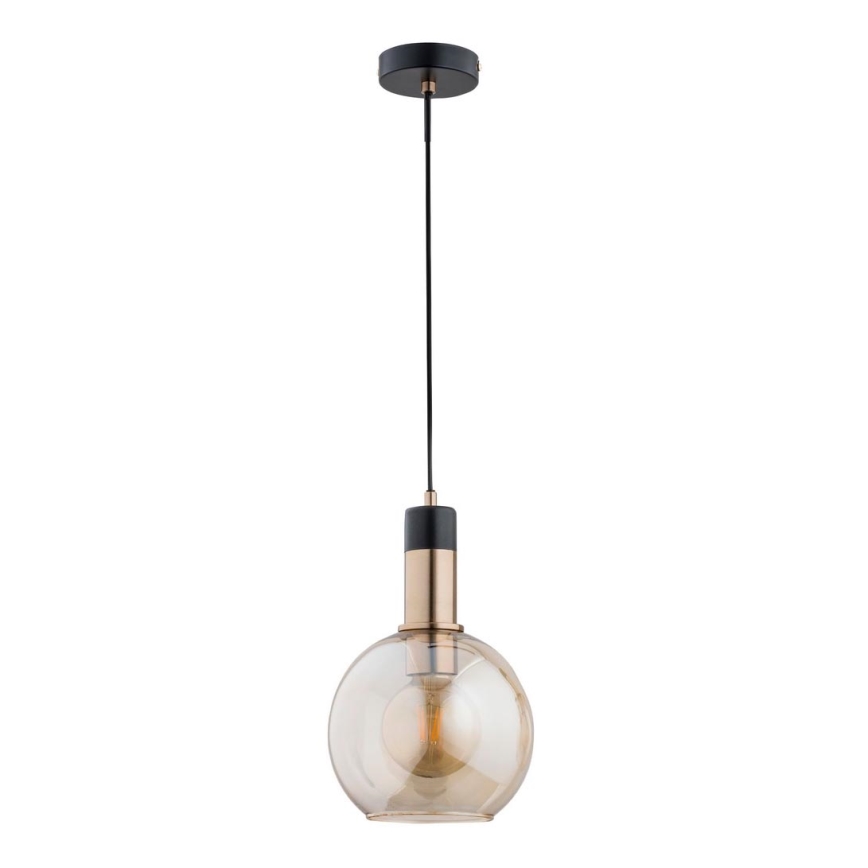 Chandelier on a string MAYA 1xE27/60W/230V brass