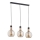 Chandelier on a string MAYA 3xE27/60W/230V brass