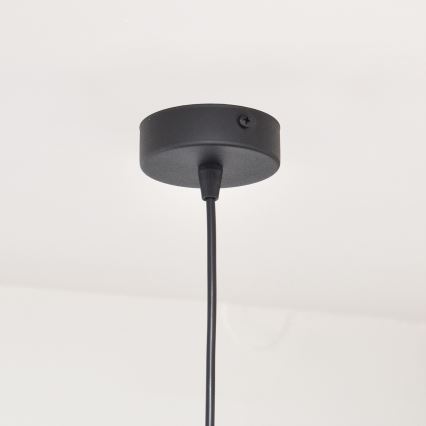 Chandelier on a string MELODY 1xE27/15W/230V black