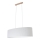 Chandelier on a string MERCEDES 2xE27/40W/230V white/oak