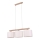 Chandelier on a string MERCEDES 3xE27/40W/230V creamy/oak