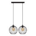 Chandelier on a string MERCURE 2xE27/15W/230V