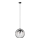Chandelier on a string MERCURE 3xE27/15W/230V diameter 40 cm black