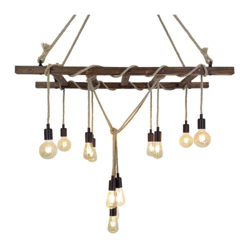 Chandelier on a string MERDIVEN 12xE27/40W/230V