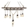 Chandelier on a string MERDIVEN 12xE27/40W/230V