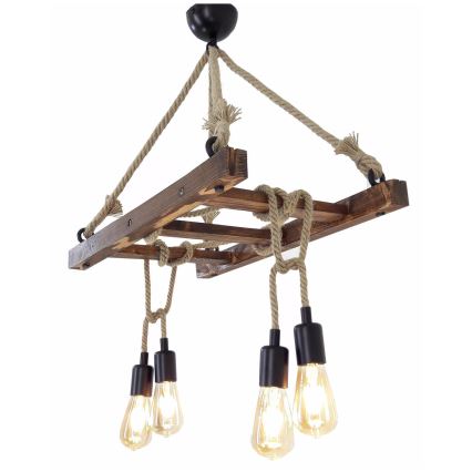 Chandelier on a string MERDIVEN 4xE27/40W/230V