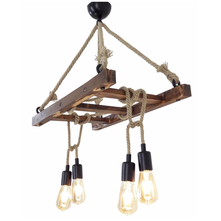 Chandelier on a string MERDIVEN 4xE27/40W/230V