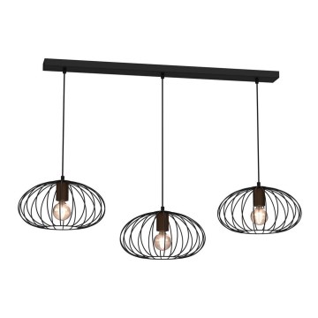 Chandelier on a string MERIDIANO 3xE27/60W/230V