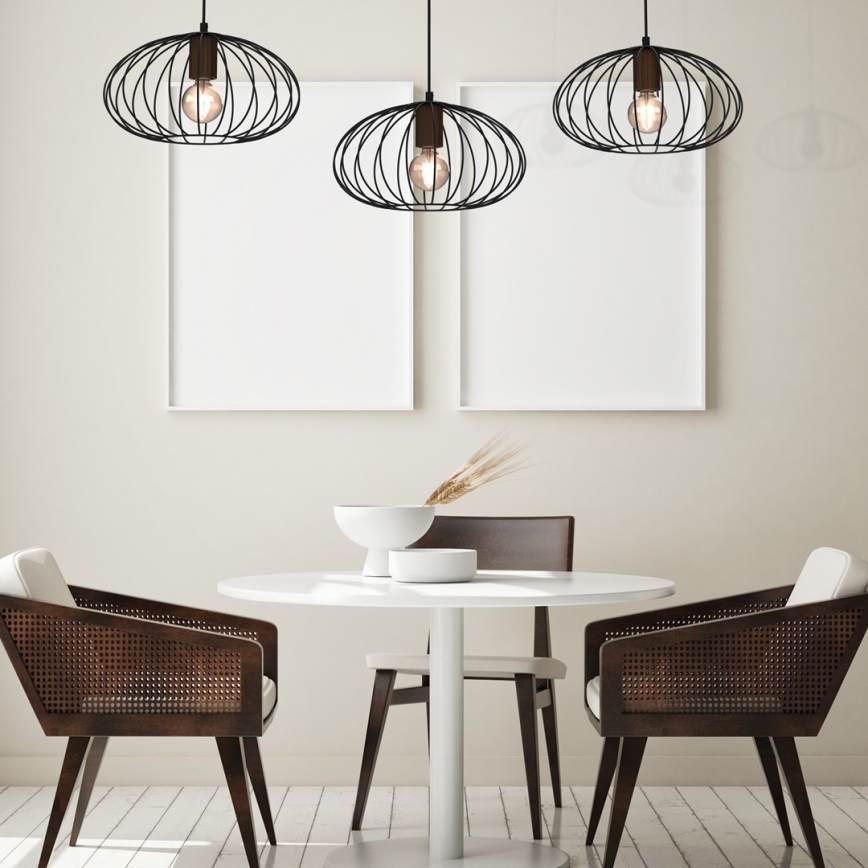 Chandelier on a string MERIDIANO 3xE27/60W/230V