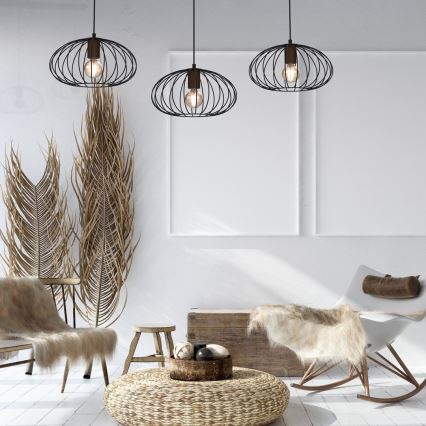 Chandelier on a string MERIDIANO 3xE27/60W/230V
