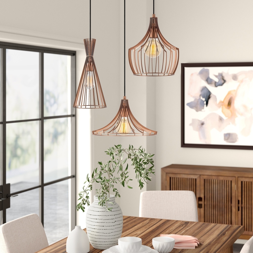 Chandelier on a string MEZOPOTAMYA 3xE27/40W/230V