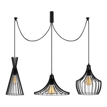 Chandelier on a string MEZOPOTAMYA 3xE27/40W/230V spider