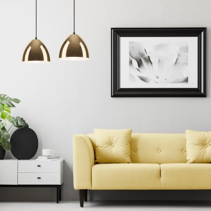 Chandelier on a string MIA 2xE27/60W/230V