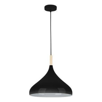 Chandelier on a string MIKO 1xE27/60W/230V d. 32 cm black