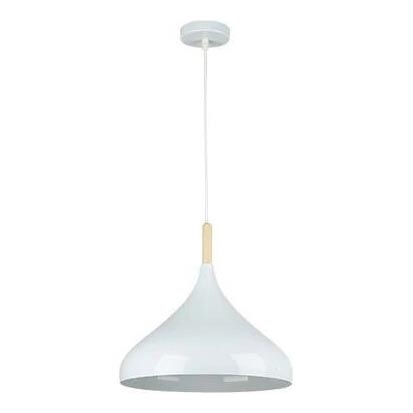 Chandelier on a string MIKO 1xE27/60W/230V d. 32 cm white