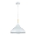 Chandelier on a string MIKO 1xE27/60W/230V d. 32 cm white