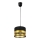 Chandelier on a string MILO 1xE27/60W/230V golden/black