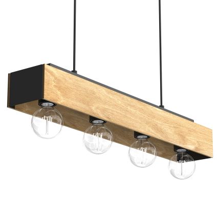 Chandelier on a string MILUZA 4xE27/15W/230V