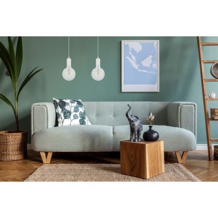 Chandelier on a string MIROS 2xE27/60W/230V white
