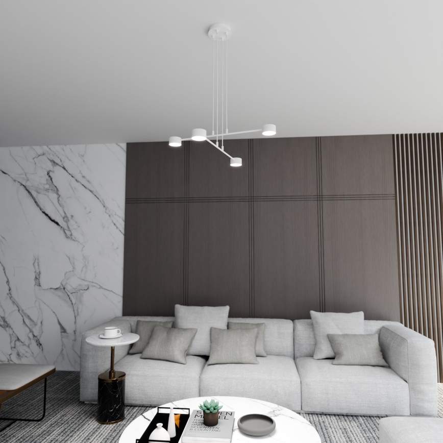 Chandelier on a string MODUS 4xGX53/10W/230V white