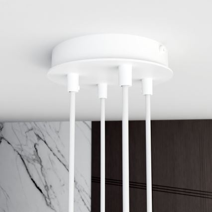 Chandelier on a string MODUS 4xGX53/10W/230V white