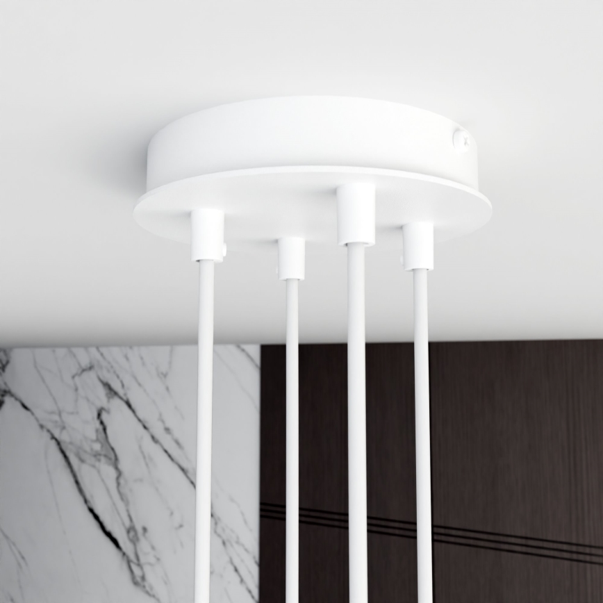 Chandelier on a string MODUS 4xGX53/10W/230V white