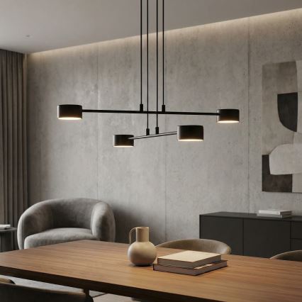 Chandelier on a string MODUS 4xGX53/12W/230V black