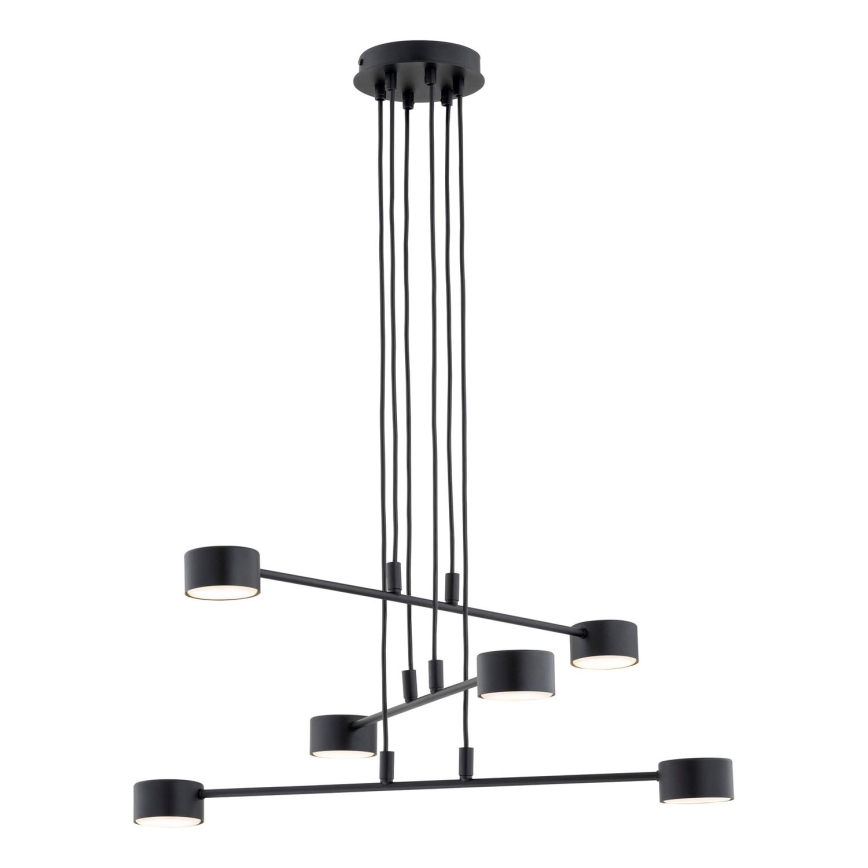 Chandelier on a string MODUS 6xGX53/10W/230V black