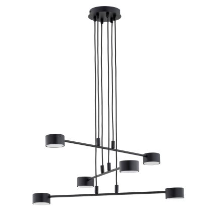 Chandelier on a string MODUS 6xGX53/10W/230V black